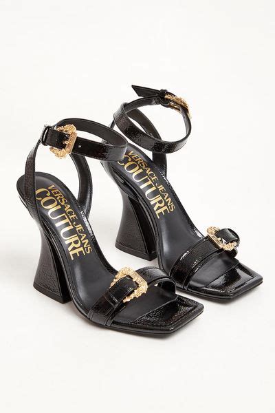 versace czarne damskie|Buty damskie Versace Jeans Couture .